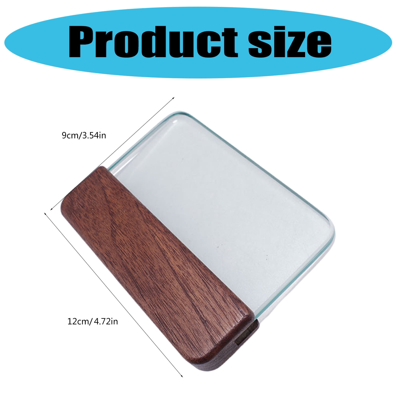 Glass Scrapers Tool Leathercraft Glass Slicker Leather Burnishing Tool For Leather Projects And Workshops