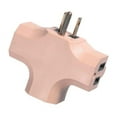 thumbnail image 2 of 3 PC Woods Grounded 3 outlets Adapter 1 pk, 2 of 2