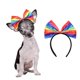 thumbnail image 2 of Diadema arcoíris Bowknot Pride Head Bopper para mujer YONGSHENG, 2 of 5