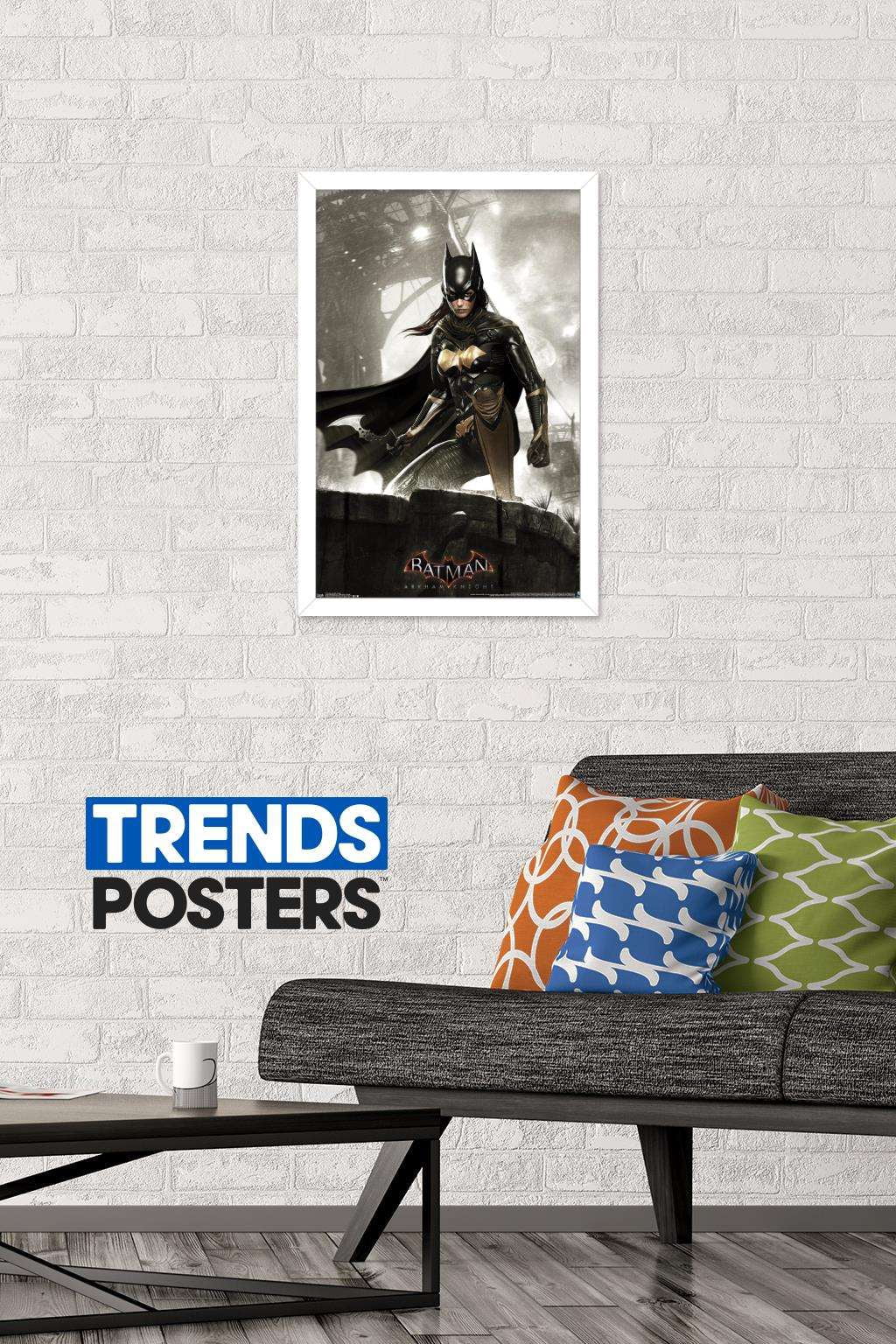 DC Comics Video Game - Arkham Knight - Batgirl Wall Poster, 14.725" x 22.375", Framed