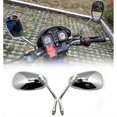 thumbnail image 2 of 1 Pair Motorcycle Mirror Motorbike Rear View Mirror for YAMAHA Vmax Virago 535 V-Star 650 1100 1300, 2 of 5