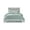 Full Aqua Cotton, variant on Oversized Cotton Jacquard Comforter Set Aqua Full