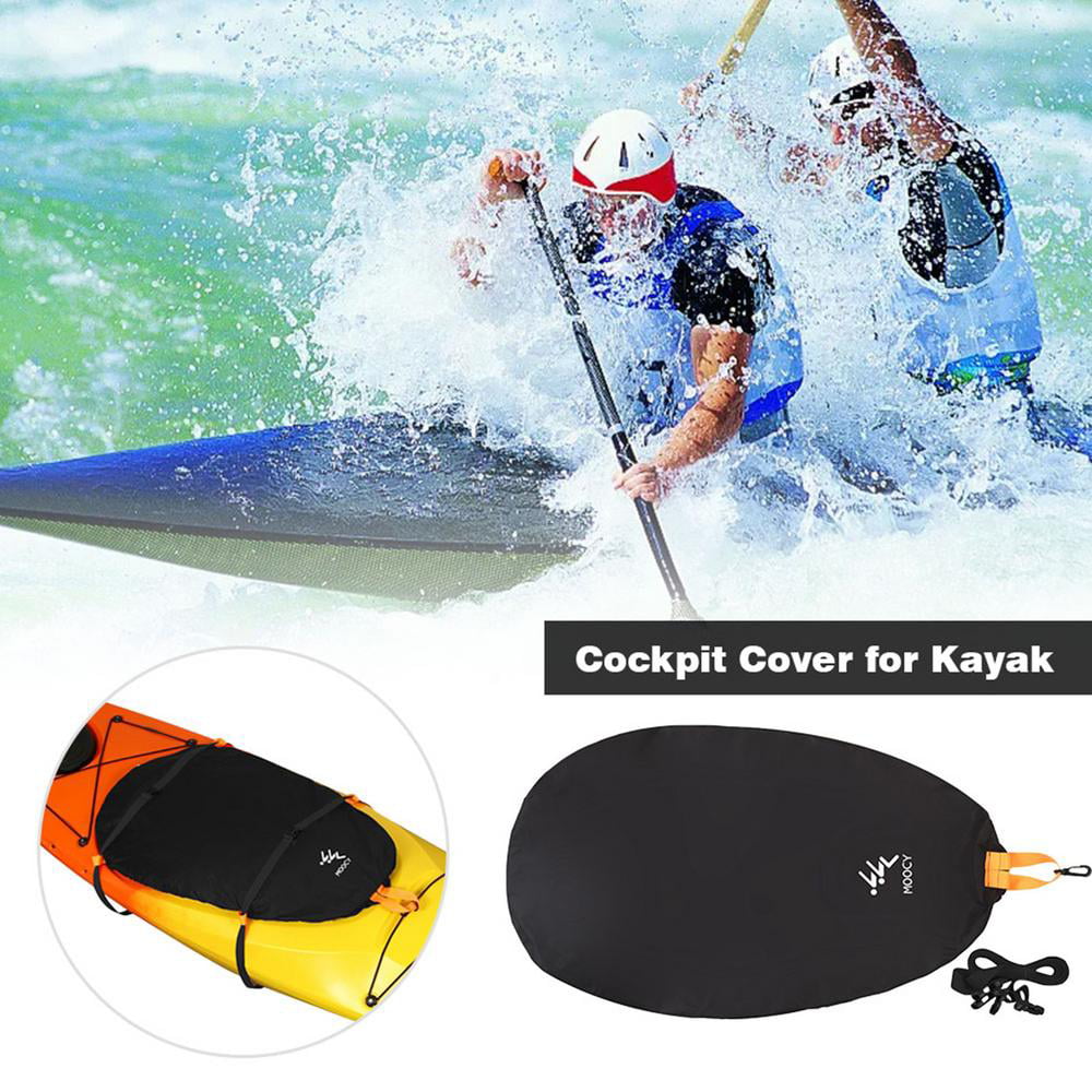 MOOCY Universal Waterproof Kayak Cockpit Cover for Sit in Kayaks 