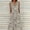 A04 Sleeveless V-Neck Ladies Dresses, variant on Sun Dress for Women Botanical Floral Print Dress Sleeveless V-Neck Flowy Casual Swing Maxi Dress with Pockets Summer Vintage Outfits
