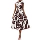 thumbnail image 1 of Vestido de Chaqueta para Mujeres Vestido Largo de Impresión sin Mangas, Elástico Transpirable para el Uso Diario, 1 of 8
