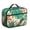 Dark-green-7, variant on Washable Lunch Tote Tropical Beach Vacation Palm Tree Hawaiian Island Jungle Aloha Boho Vibes for Preschool Kindergarten Elementary