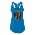 thumbnail image 2 of Wild Bobby, Remember Your First Soft Tail Bike Hot Babe Cars and Trucks Ladies Racerback Tank Top, Turquoise, Medium, 2 of 3