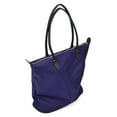 thumbnail image 2 of Premium Large Nylon Tote Water Resistant Top Zip Shoulder Bag Handbag, 2 of 5