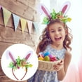 thumbnail image 2 of Bandeau de Pâques Robe de Vacances Resurrection Bande de Lapin Mignon pour Enfants (E), 2 of 9