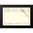 thumbnail image 2 of USGS 18x13 Black Modern Framed Museum Art Print Titled - El Paso Texas Quad - USGS 1968, 2 of 5