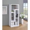 thumbnail image 4 of 43'' - 86'' DIY Convertible TV Stand and Bookcase, for TV's 40'' to 80'', Horizontal or Vertical Storage Shelf, for Study, Bedroom, Living room, Office, 4 of 11