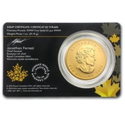 2015 Canada 1 oz Gold Growling Cougar .99999 BU (Assay Card)