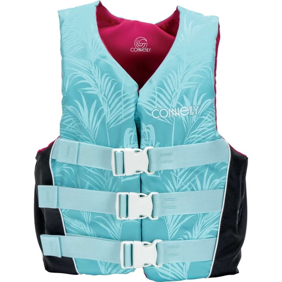 Connelly Women's 4-Belt Tunnel Nylon Life Vest Size Xsmall