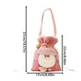 thumbnail image 4 of Christmas Gift Bag Creative Glitter Safe Fruit Packaging Bag Christmas Gift Children's Candy Gift Storage Bag, Style E, 4 of 4