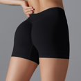 thumbnail image 4 of fatyb Women's Workout Shorts High Waist Stretch Gym Yoga Shorts Athletic Running Biker Shorts for Women, 4 of 7
