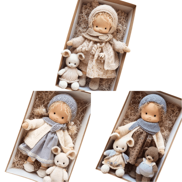 Regalo Sleeping Cuddle Buddy Doll Toy Coleccionando para Niños(19)
