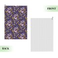 thumbnail image 2 of Kdxio Snake And Floral Pattern Golf Towel (24" X 16") with Carabiner Clip - The Convenient Golf Cleaning Towel, 2 of 8