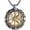 Silver Gold, variant on Viking Vegvisir Norse Compass Stainless Steel Necklace Double-Sided Hollow Engraving Sun Totem Pendant Norse Amulet Jewelry