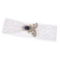 thumbnail image 1 of Liga de Lazo Diamante de Imitación Jarretera con Encaje Accesorio para Boda Suministros Soledad Liga de la novia de la boda, 1 of 8