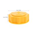 thumbnail image 2 of WORGEOUS  Radiator Cap Body Fluid Car Reservoir Covers Cars Washer Aerosol Yellow, 2 of 8
