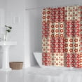 thumbnail image 2 of Pioneer Flower Floral Print Pattern Shower Curtain 72"x72" ,Bathroom Decorative Shower Curtains Set with 12 Hooks,Modern Waterproof Washable Shower Curtain, 2 of 6