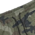 thumbnail image 5 of Uwinwear Men's camouflage Cargo Shorts Summer Athletic Outdoor Short Pants Fashion Print Drawstring Casual Shorts with Multi-pocket,Army Green,S, 5 of 7