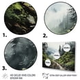 thumbnail image 3 of Designart "Olympic Greenery Forests of Olympic National Park I" Landscapes Floater Framed Wall Decor, 3 of 7