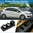 thumbnail image 2 of Interruptor de ventana eléctrica Unique Bargains No. 93571H0100CA para el lado del conductor delantero del Kia Rio 2017 en negro, 2 of 7