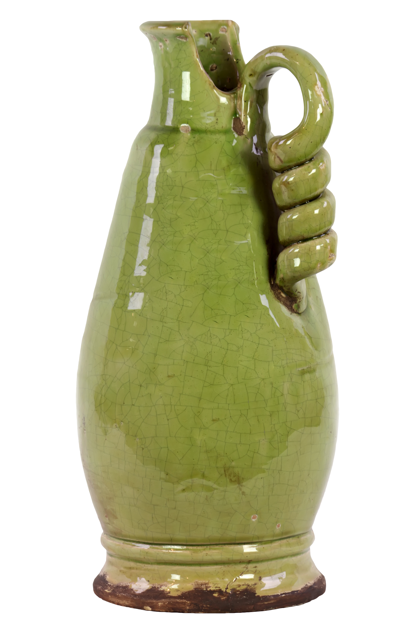 Urban Trends Collection Ceramic Vase Gloss Distressed Finish Walmart
