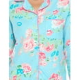 thumbnail image 5 of Casual Nights Women's Flannel Long Sleeve Button Down Pajama Set, 5 of 5
