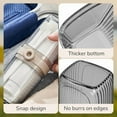 thumbnail image 3 of Travel Soap Case, Portable Soap Container with Lid, Efficient Drainage and Leak-Proof Travel Soap Container for for Bathroom, Shower, Home, Gym, School, Camping, Vacation, Outdoor (Soap Case), 3 of 6