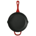 thumbnail image 2 of Crock-Pot Artisan 12 Inch Enameled Cast Iron Round Skillet in Gradient Red, 2 of 6