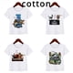 thumbnail image 2 of Camisetas de algodón de Jurassic Park para cumpleaños del 2 al 9.º cumpleaños, camisetas personalizadas de dinosaurios, camisetas divertidas para niños, camisetas de cumpleaños para niños, 2 of 5