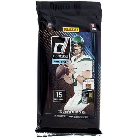 NFL Panini 2024 Donruss Football Trading Card BLASTER Pack (15 Cards)