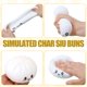 thumbnail image 5 of Dumpling Stress Balls Fidget Sensory Toy,Squeeze Dough Ball Stress Relief Hand Toy, Decompression Squeeze Toys, for Anxiety Relief, for Kids and Adults, 5 of 7