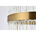 thumbnail image 6 of Elegant Lighting Dallas 14 light Gold Chandelier Clear Royal Cut Crystal, 6 of 8