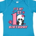 thumbnail image 4 of Inktastic It's My First Birthday with Panda Bear Girls Baby Bodysuit, 4 of 5