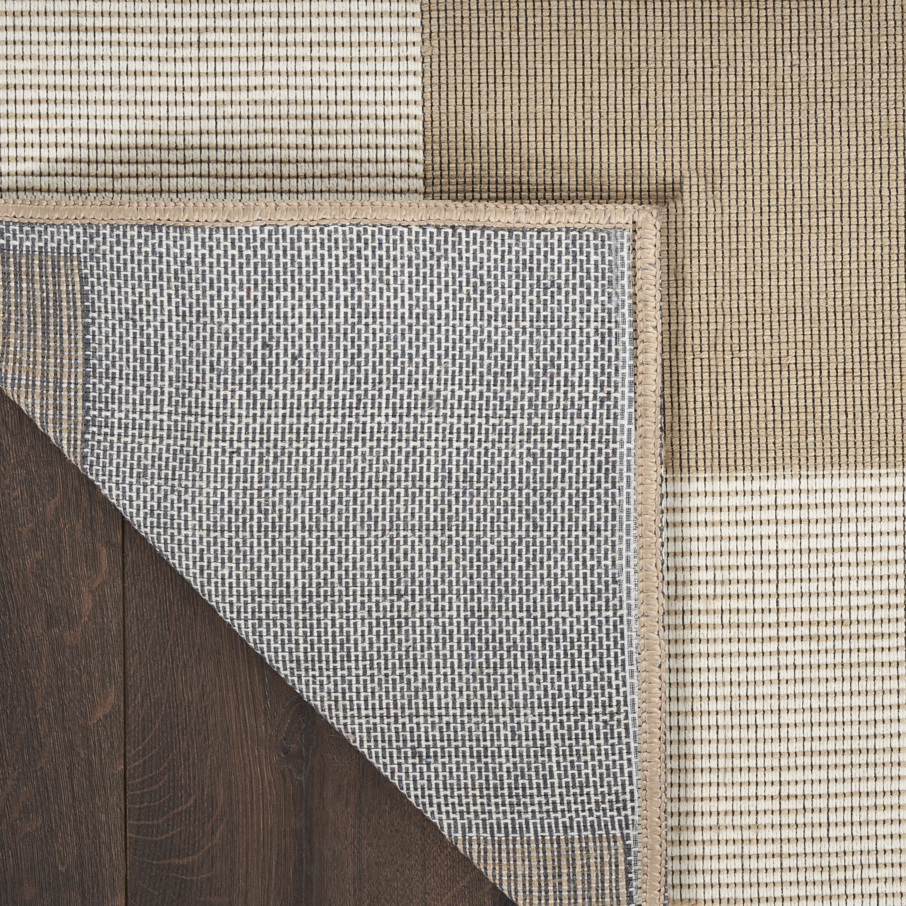 Nourison Washable Modern Jute Modern Natural Ivory 7'10" x 9'10" Area Rug (8x10)