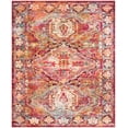 thumbnail image 2 of SAFAVIEH Crystal Lynette Oriental Area Rug, Fuchsia/Light Blue, 8' x 10', 2 of 9