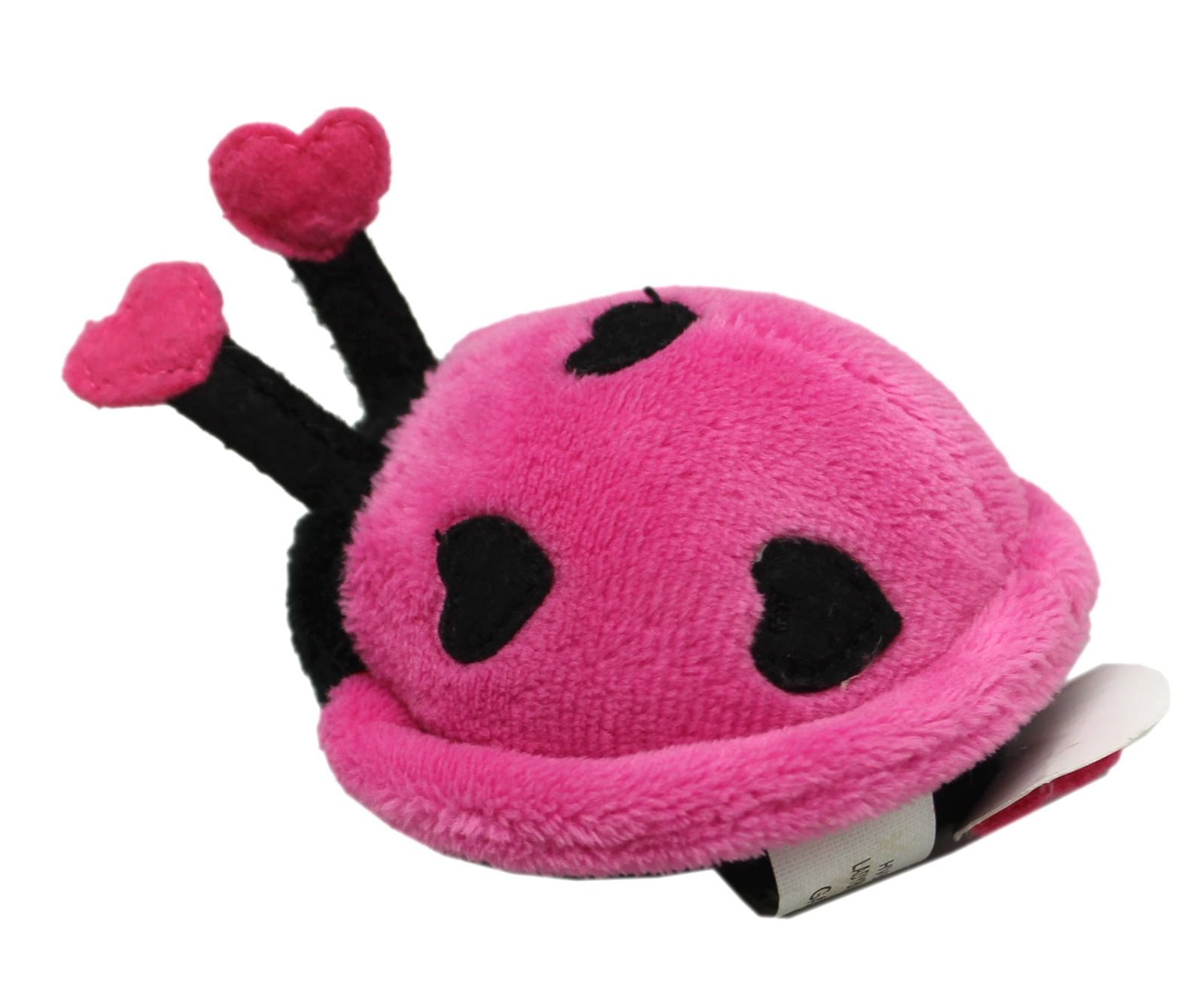 Ladybug Go-Go Pullstring Vibrating Stuffed Toy: Pink - By Ganz - Walmart.com