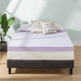 thumbnail image 5 of Mellow 4" Ventilated Memory Foam Mattress Topper with Lavender Infusion, King, 5 of 10