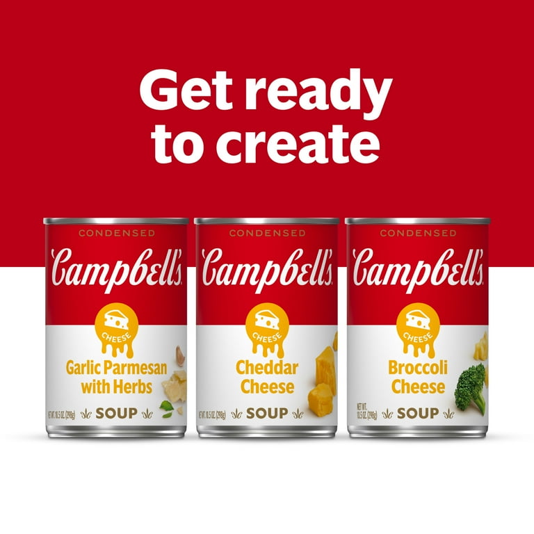 Campbell's Condensed Broccoli Cheese Soup, 10.5 oz Can