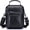 Black, variant on Genuine Leather Men's Messenger Bag - High Capacity Crossbody Shoulder Bag for Work & Travel, Fits 10.5 inch iPad,Brown