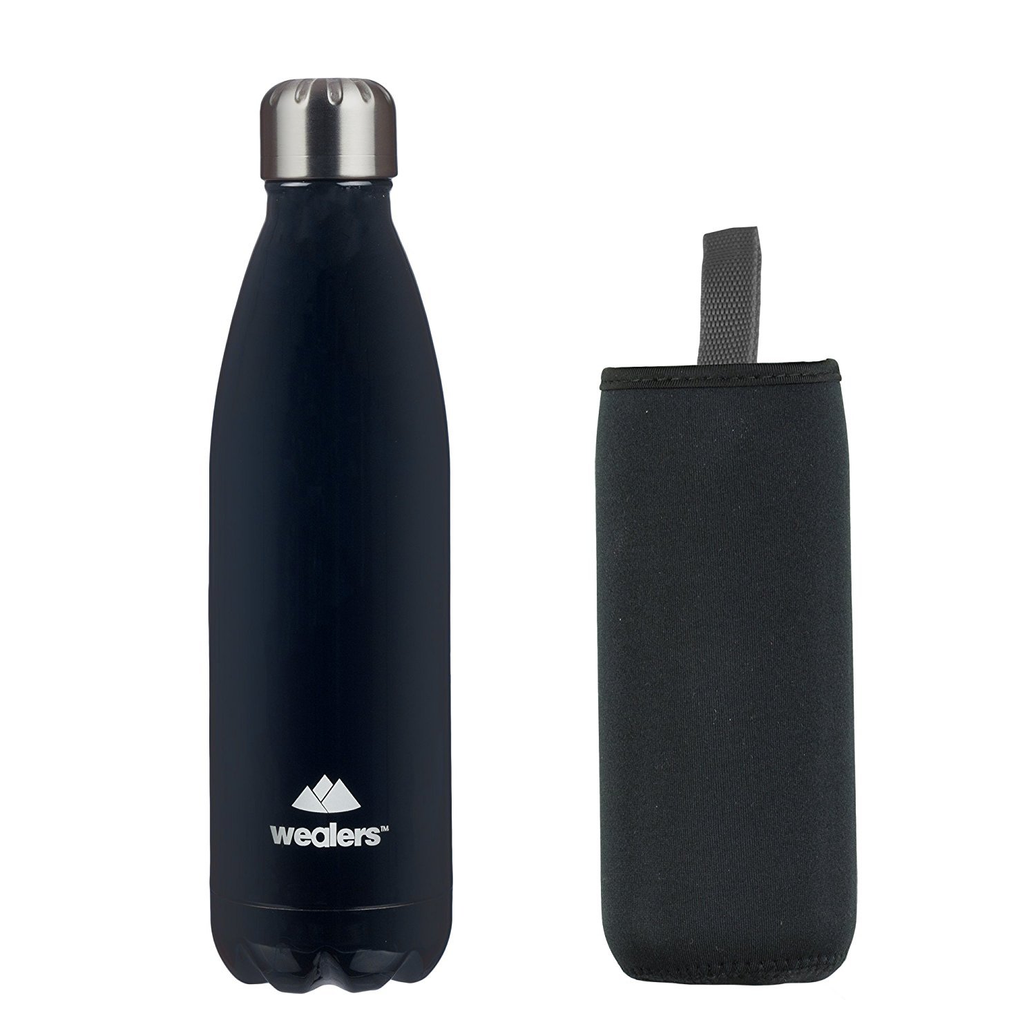 Stainless Steel Double Walled Thermos Water Bottle 17 ounces Vacuum