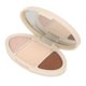 thumbnail image 1 of Paleta De Resaltado De Bronceadores De Maquillaje, Polvo Resaltador De Bronceador Facial De Textura Fina, Línea De Rostro Delgada Y Compacta De Larga Duración, 3 Colores, 1 of 7
