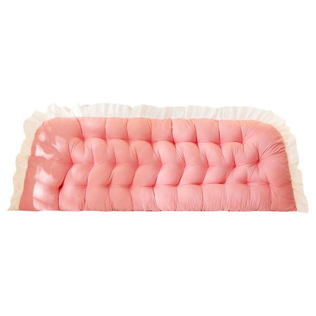 BKER Soft Comfortable Reading Pillow For Bed And Couch Support Backrest Cushion With Rectangular Shape Ideal For Dorm Room And Living Room 90x50cm