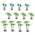thumbnail image 4 of 12Pcs Toy Palm Trees Coconut Tree Model Set For Hobbyists And Diy Enthusiasts In Multi Colors, 4 of 8