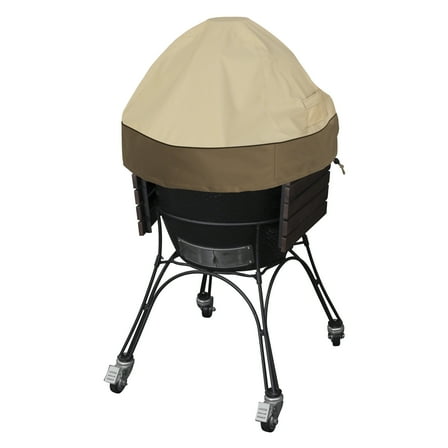 Classic Accessories Veranda Water-Resistant 27 Inch Kamado Ceramic BBQ Grill Dome Cover