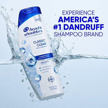 Head and Shoulders Dandruff Shampoo, Classic Clean, Light Fresh Scent, 8.45 fl oz