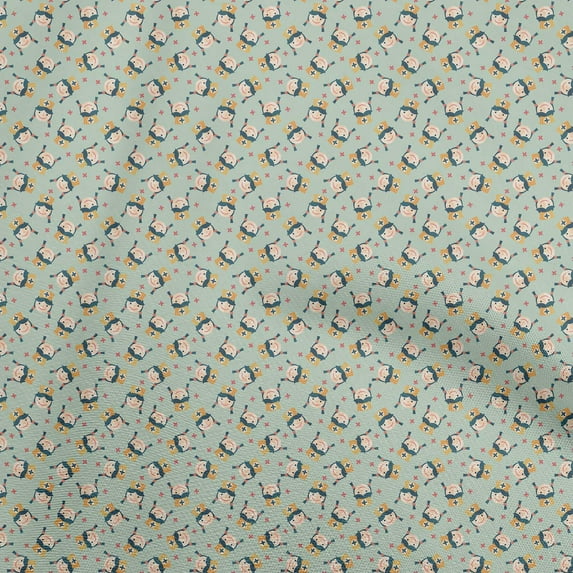 oneOone Cotton Poplin Dusty Green Fabric Medical Sewing Craft Projects Fabric Prints By Yard 42 Inch Wide